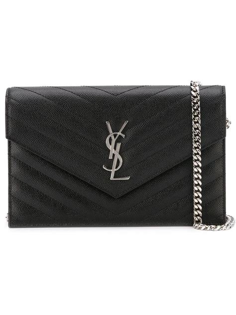 saint laurent monogram chain wallet bag dupe|ysl wallet on chain sale.